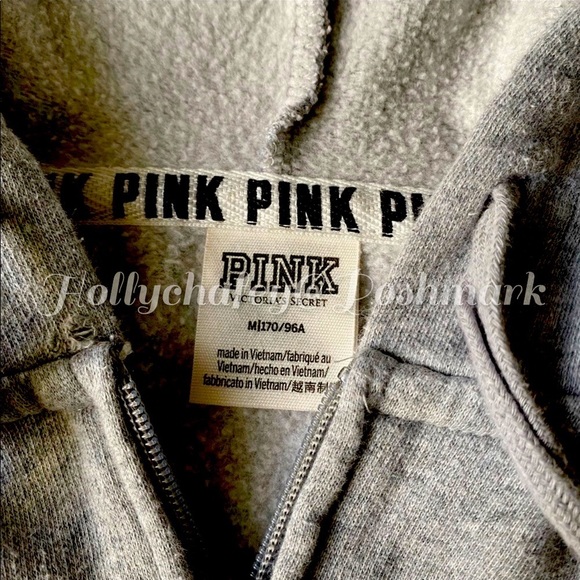 SOLD SOLD Victoria’s Secret Pink Perfect Full Zip Varsity Limited COLLECTIBLE - Picture 4 of 4